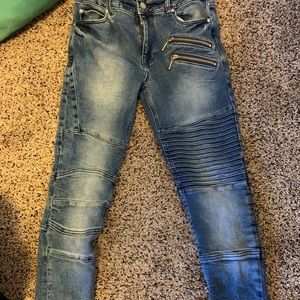 ASOS mens skinny biker jeans